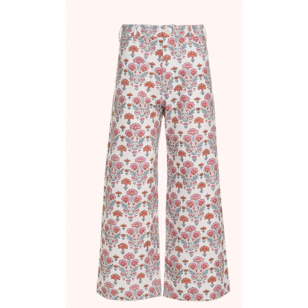 NEW SZ BLOCKPRINTS women's disco pants in geranium